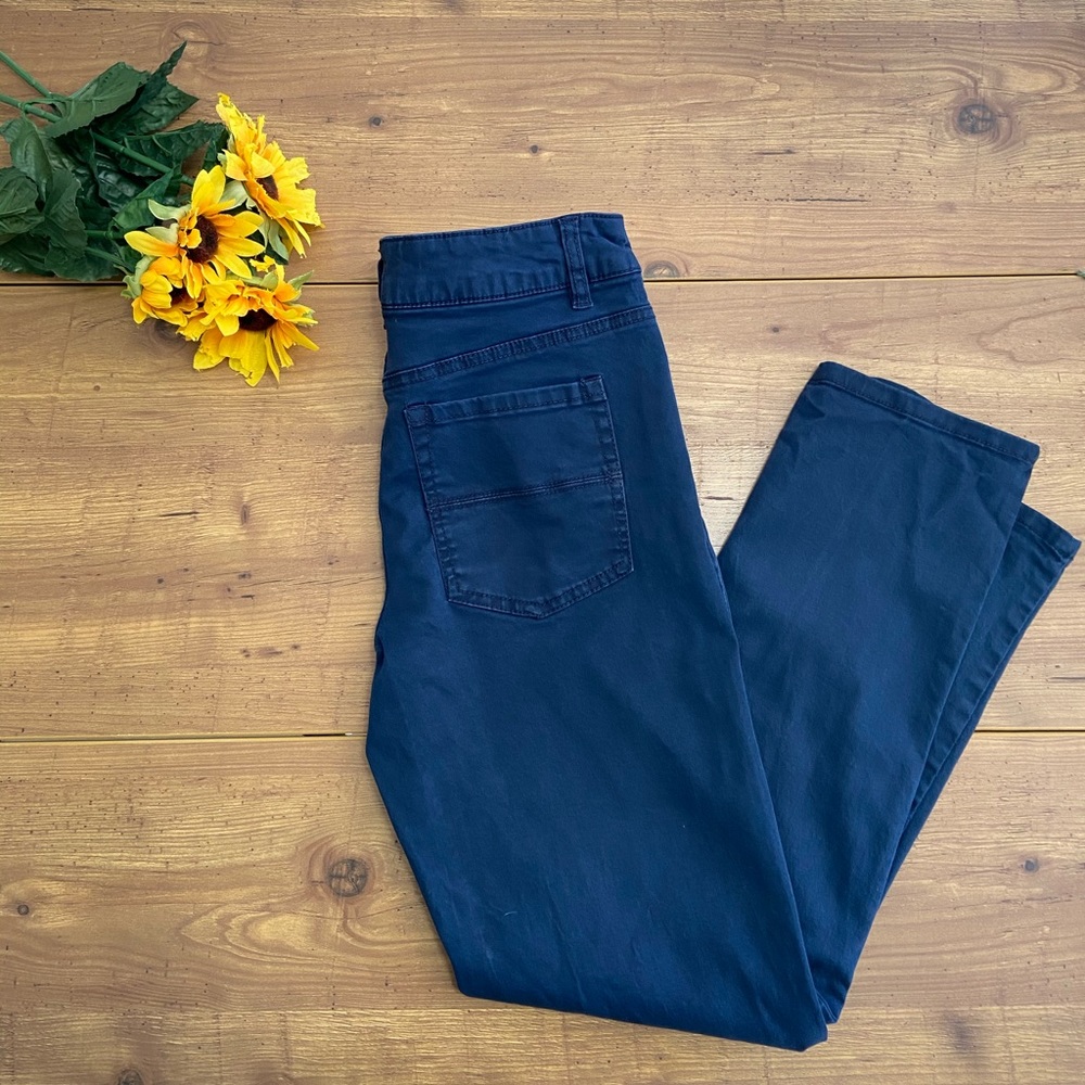 Maurices Navy Blue Jeggings